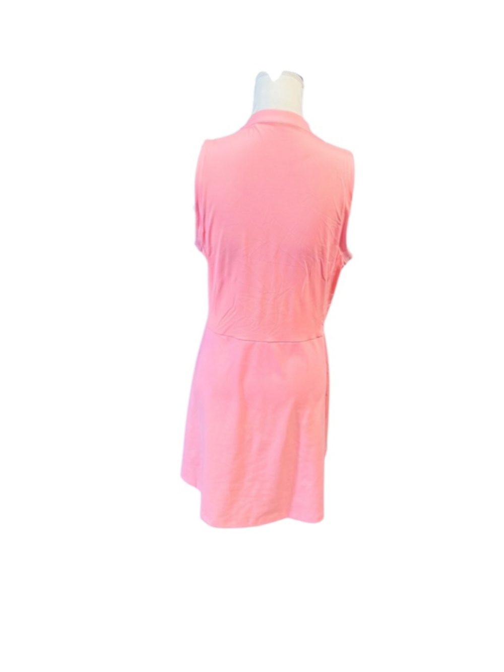 Women's Puma Pink Sleeveless Golf Dress L with shorts - Picture 3 of 6